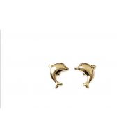 Boucles d'oreilles Dauphins Plaqué Or