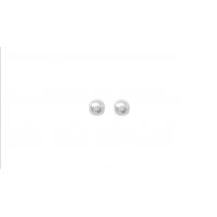 Boucles d'oreilles imitation Perle Plaqué Or