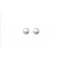 Boucles d'oreilles imitation Perle Plaqué Or
