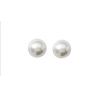 Boucles d'oreilles imitation Perle Plaqué Or