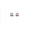 Boucles d'oreilles Cerises Argent 925