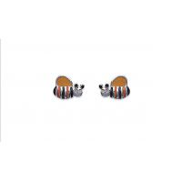 Boucles d'oreilles Abeilles Argent 925/1000