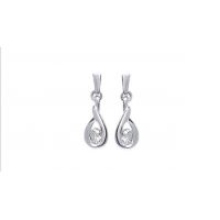 Boucles d'oreille PENDANTESs OZ Argent 925/1000 Rhodié