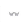 Boucles d'oreilles Papillons Argent 925