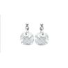 Boucles d'oreilles Pendantes Chic OZ Argent 925 Rhodié