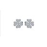 Boucles d'oreilles Trèfle Argent 925
