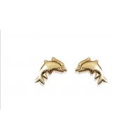 Boucles d'oreilles Dauphins Plaqué Or