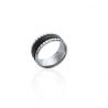 Bague CUIR Acier