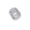 Bague Dentelle Argent 925 Rhodié