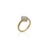 Bague OZ Plaqué Or Rhodié