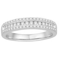 Duo Alliance et Solitaire Or 18 carats et Diamants (0.81+0.46 CTS)
