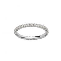 Alliance Tour Complet OR EST or 18 carats et Diamants griffes