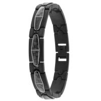 BRACELET ROCHET HYBRID ACIER CARBONE 10.5 MM B501081
