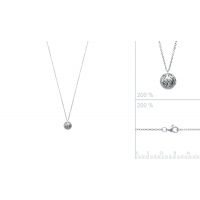 Collier argent 925 rhodie