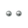 Boucles d'oreilles imitation Perle Plaqué Or 6mm