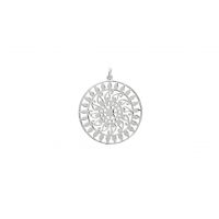 Pendentif argent 925 rhodie