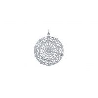 Pendentif argent 925 rhodie