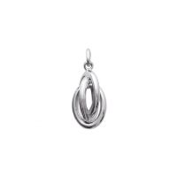 Pendentif argent 925 rhodie