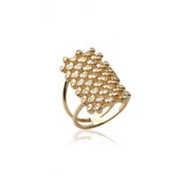 Bague Plaqué or 750 5mic oxyde