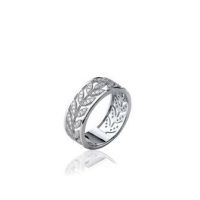 Bague Argent 925 rhodie oxyde
