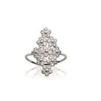 Bague Argent 925 rhodie oxyde