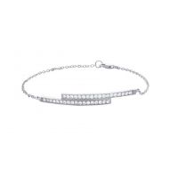 Bracelet Argent 925 rhodie oxyde microserti