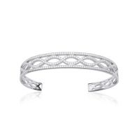 Bracelet Argent 925 rhodie oxyde microserti
