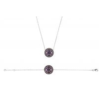 Bracelet Argent 925 rhodie oxyde