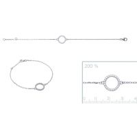 Bracelet Argent 925 rhodie oxyde