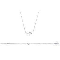 Bracelet Argent 925 rhodie oxyde