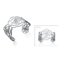 Bracelet rigide acier