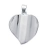 Pendentif Coeur Endulé Argent 925/1000