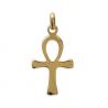 Pendentif Croix Ansée Plaqué Or