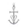 Pendentif Croix de Camargues Argent 925/1000
