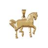 Pendentif Cheval Plaqué Or