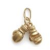 Pendentif Gant de Boxe Plaqué Or