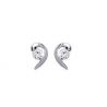 Boucles d'oreilles Chic OZ Argent 925/1000 Rhodié