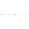 Bracelet Peace Or gris 18 carats Diamants 