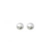Boucles d'oreilles imitation Perle Plaqué Or 6mm