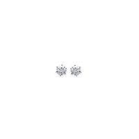 Boucles d'oreilles Oxyde Argent 925/1000 Rhodié