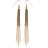 Boucles d'oreilles Pendantes Panpilles Plaqué Or