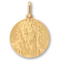 MEDAILLE OR 18 CARATS CHRIST
