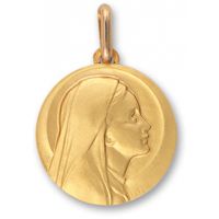 MEDAILLE OR 18 CARATS VIERGE
