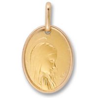 MEDAILLE OR 18 CARATS VIERGE
