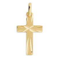 CROIX OR 18 CARATS 20x10mm