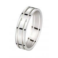 ALLIANCE FANTAISIE CONFORT AJOUREE 18 CARATS LARGEUR 5