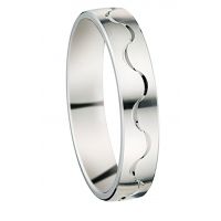 ALLIANCE FANTAISIE CONFORT 18 CARATS LARGEUR 4.5