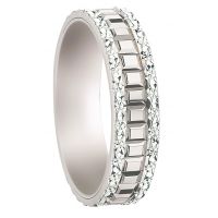 ALLIANCE FANTAISIE CONFORT 18 CARATS LARGEUR 5
