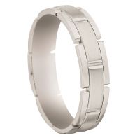 ALLIANCE FANTAISIE OR 18 CARATS LARGEUR 5.5