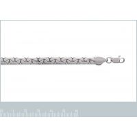 Bracelet Maille Haricot Argent 925/1000